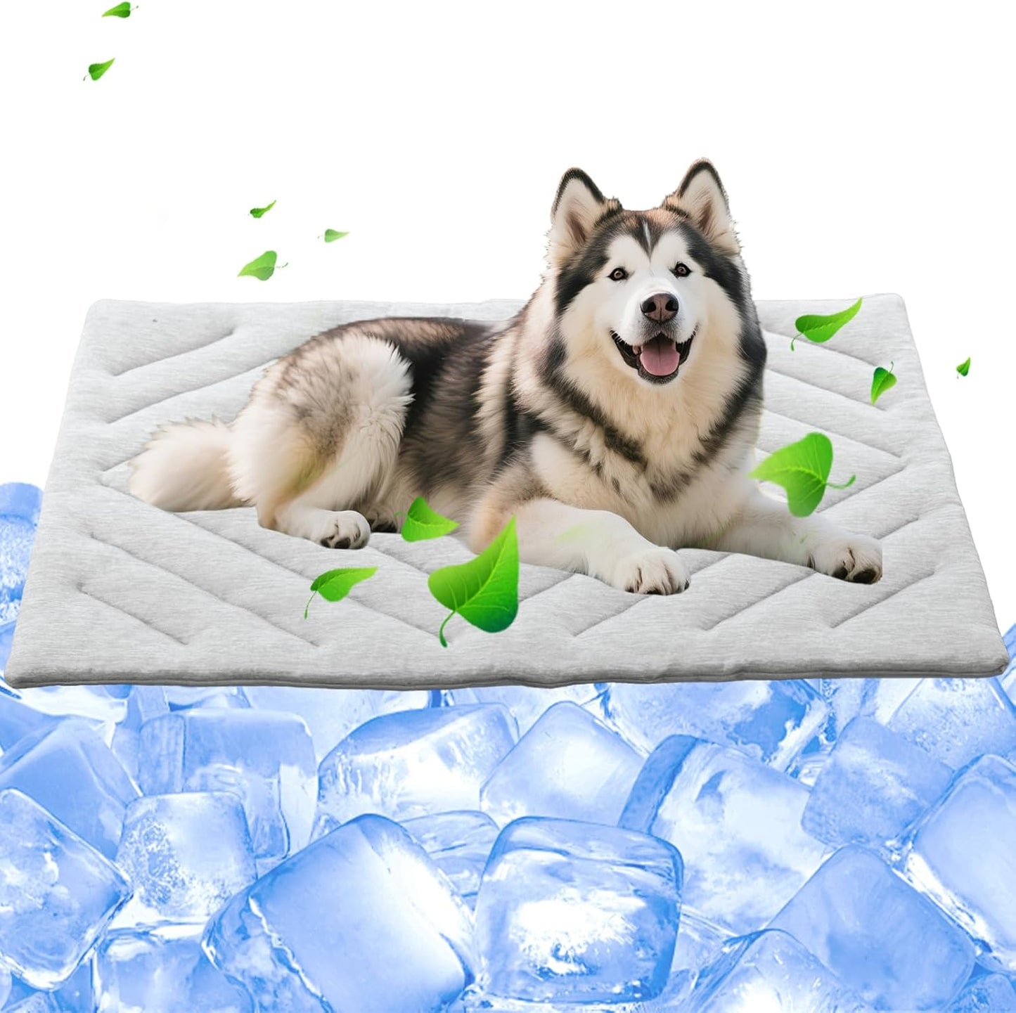 Dog Cooling Mat Self Coolings Foldable Cooling Pad for Dog in Summer Coolings Mat for Dogs and Cats Machine Washable